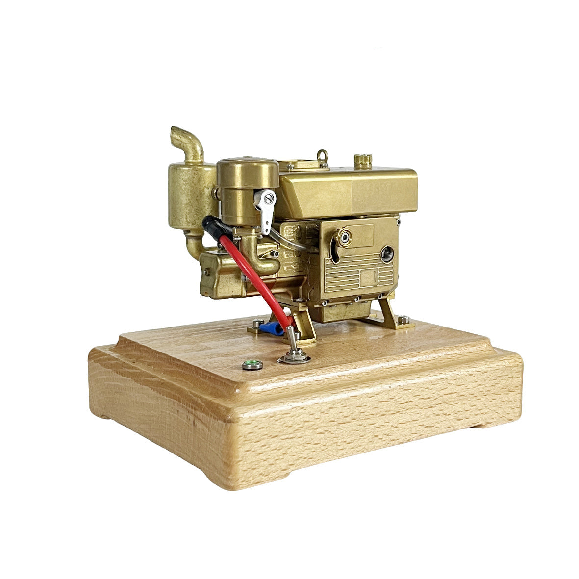 Piston Buddy MUSA 1/8 2.6cc Mini Single-Cylinder Gas Powered Motor 4-Stroke Engine Model