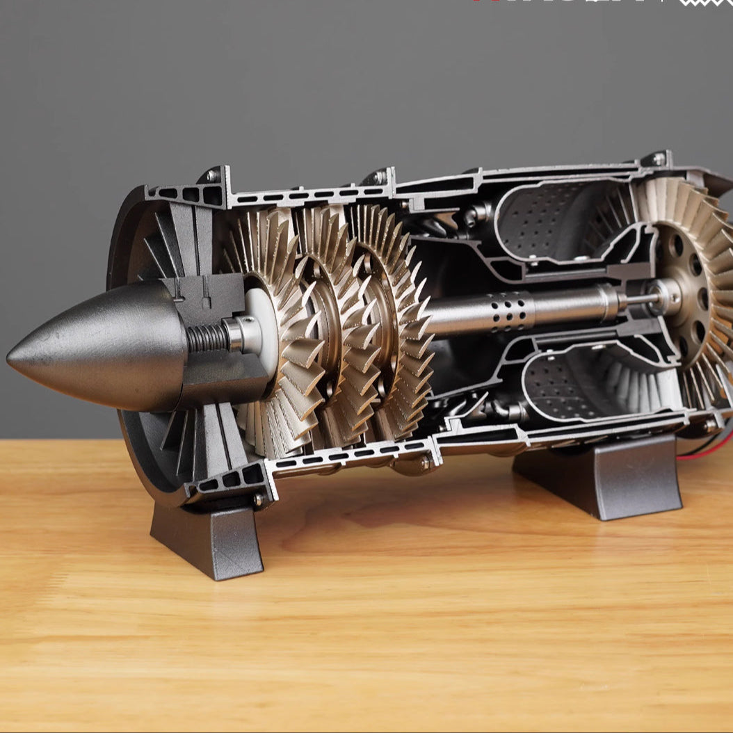 Piston Buddy™ Fighter jet turbojet engine - DIY KIT