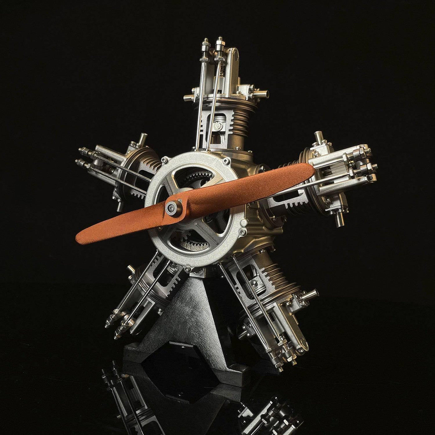 piston Buddy™ TECHING DIY 5 Cylinder Electric Mechanical Aircraft Radial Engine Model Kits