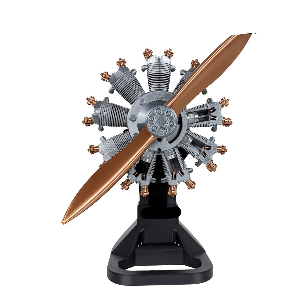 Piston Buddy™ Highly restored 9-cylinder Radial engine model