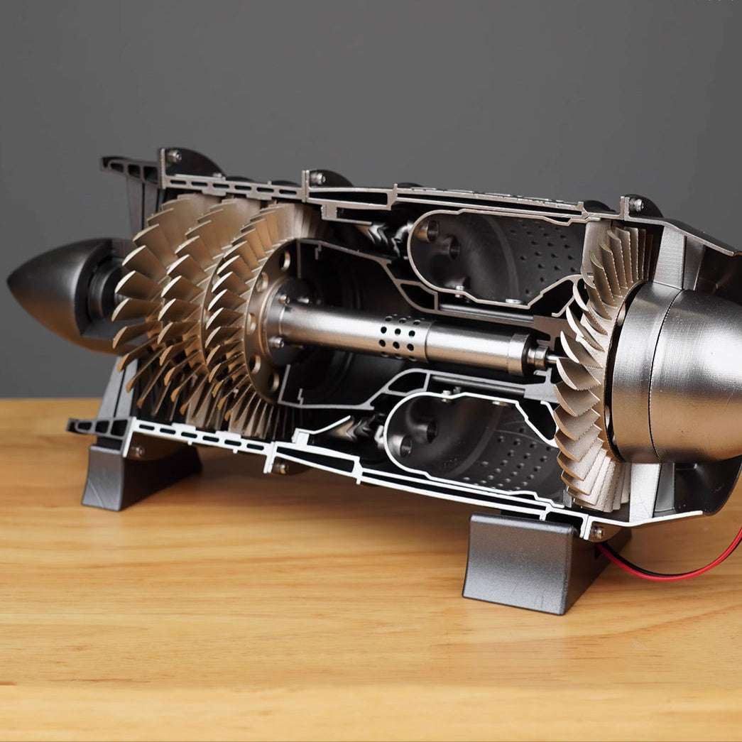 Piston Buddy™ Fighter jet turbojet engine - DIY KIT