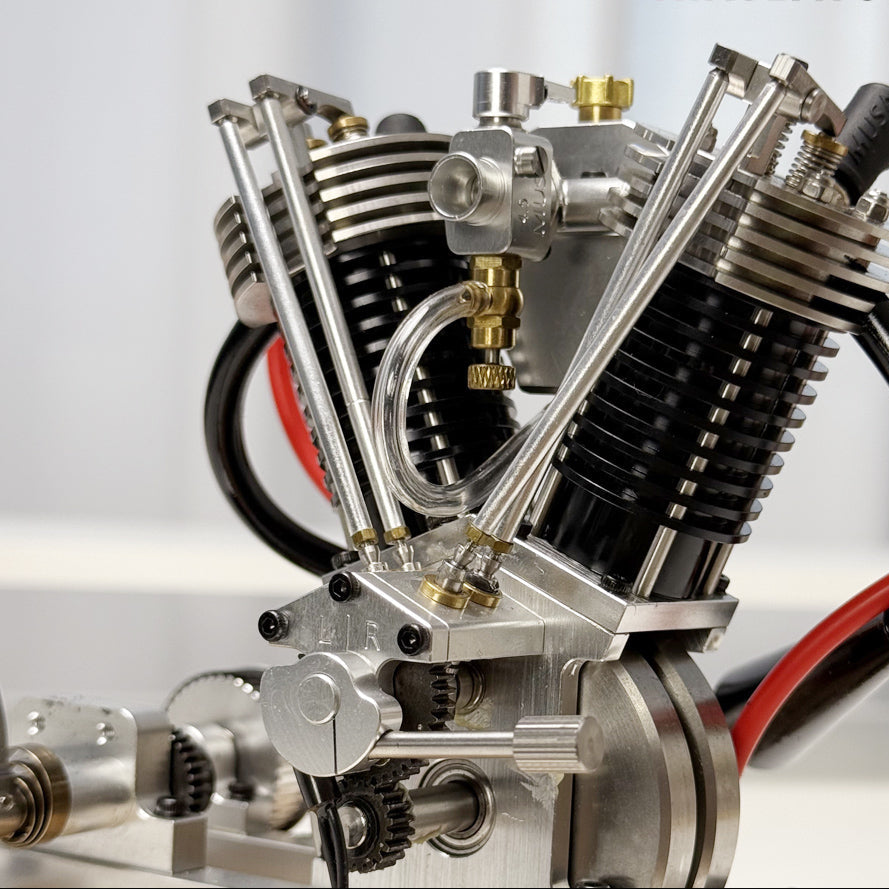 Piston Buddy 2025 New Miniature Harley Davidson V2 Real Engine Model