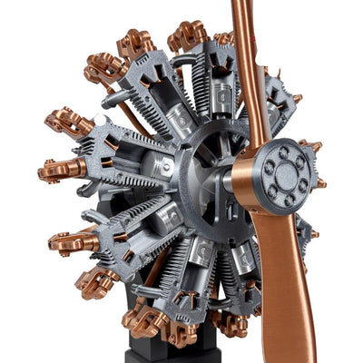 Piston Buddy™ Highly restored 9-cylinder Radial engine model