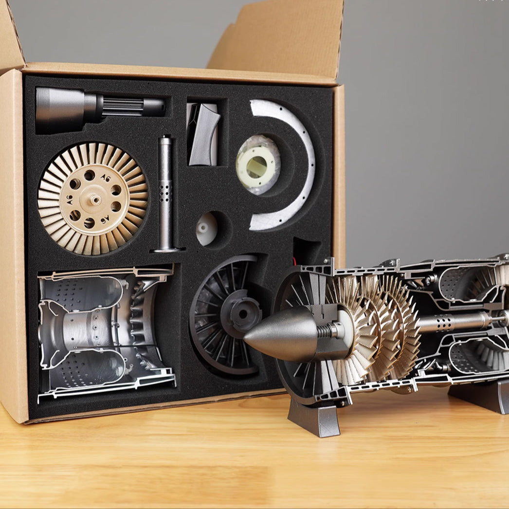 Piston Buddy™ Fighter jet turbojet engine - DIY KIT