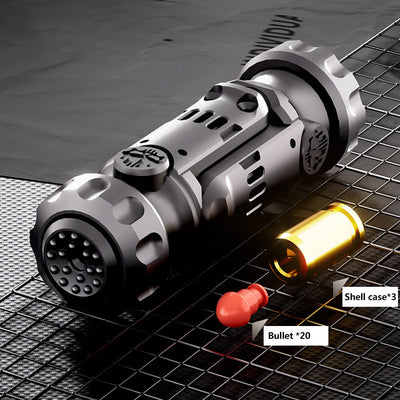Piston Buddy™ Alloy Agent Mini Shock Bomb Launcher Pistol Toy Gun