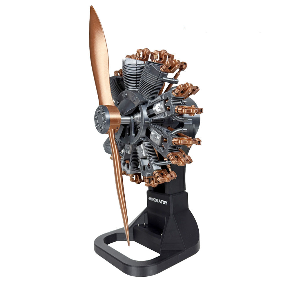 Piston Buddy™ Highly restored 9-cylinder Radial engine model